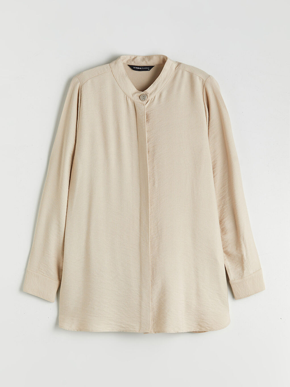 Tunique Chemise Col Mao pour Femmes