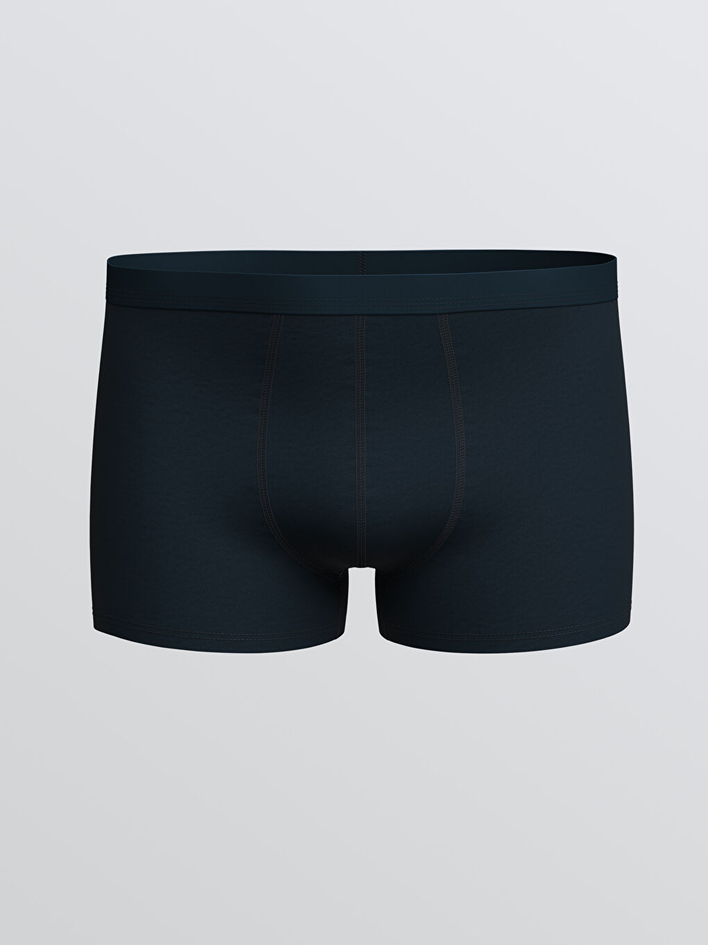 Lacivert Standart Kalıp Pamuklu Esnek Erkek Boxer 5'li-2
