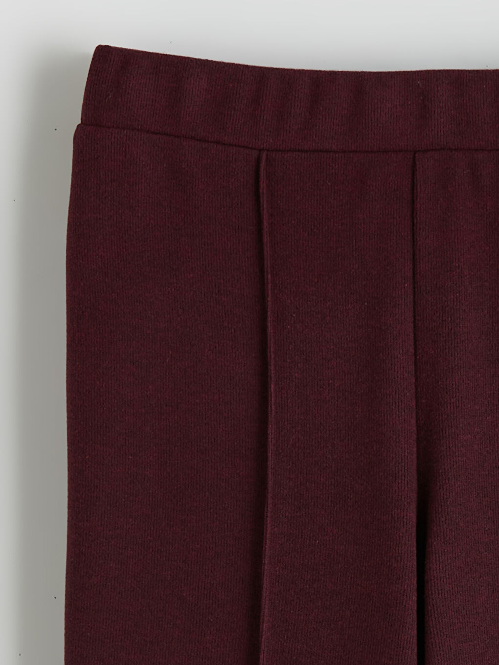 Elasticated Waist Women's Knitwear Trousers-5