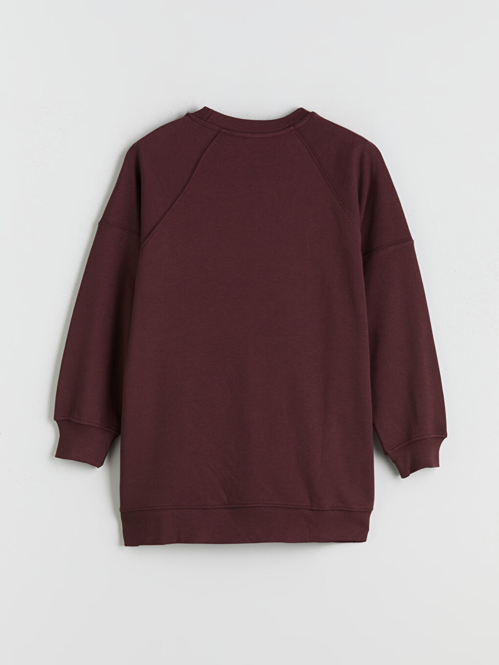 Crew Neck Paris Printed Oversize Women's Sweatshirt Tunic-5