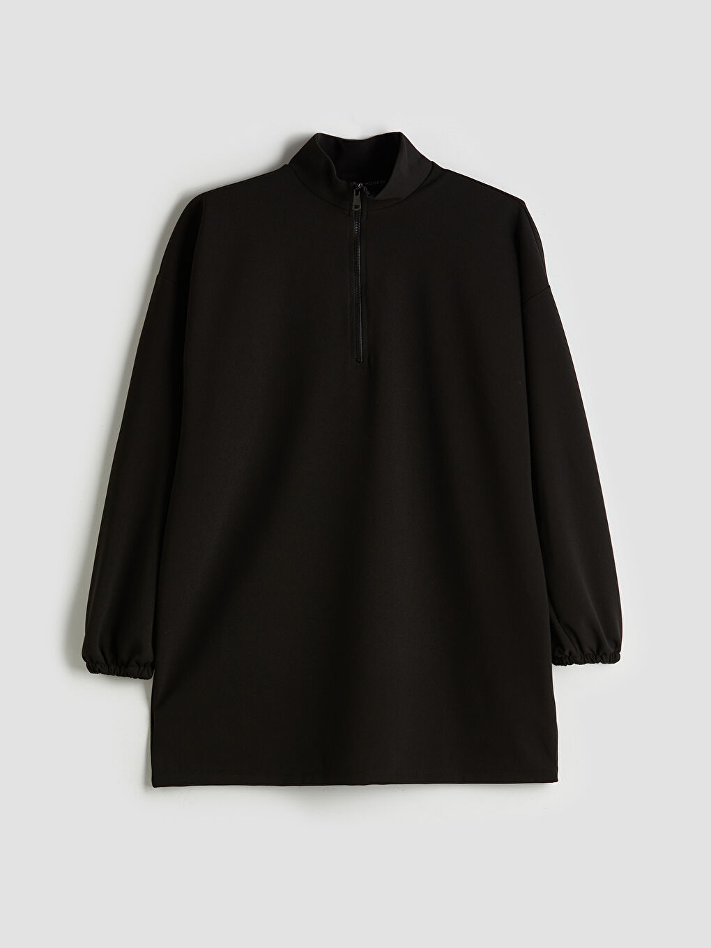 LCW Modest Funnel Neck Oversize Women's Sweatshirt Tunic -W5DH87Z8-CVL