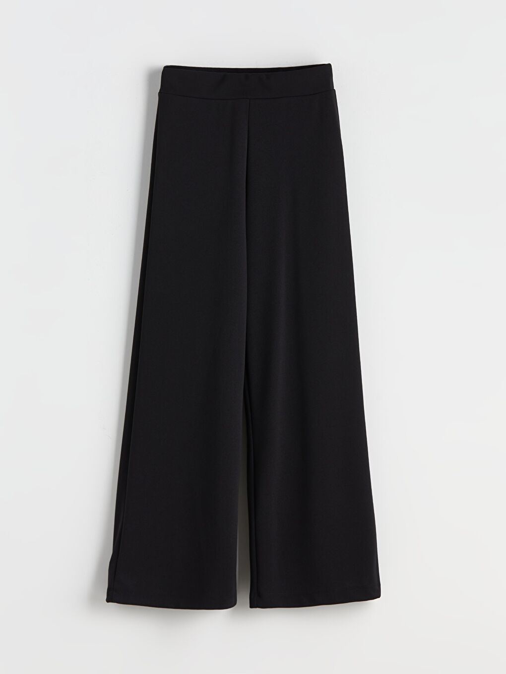 LCW Modest Elastic Waist Wide Leg Women's Trousers -W5DH88Z8-CVL