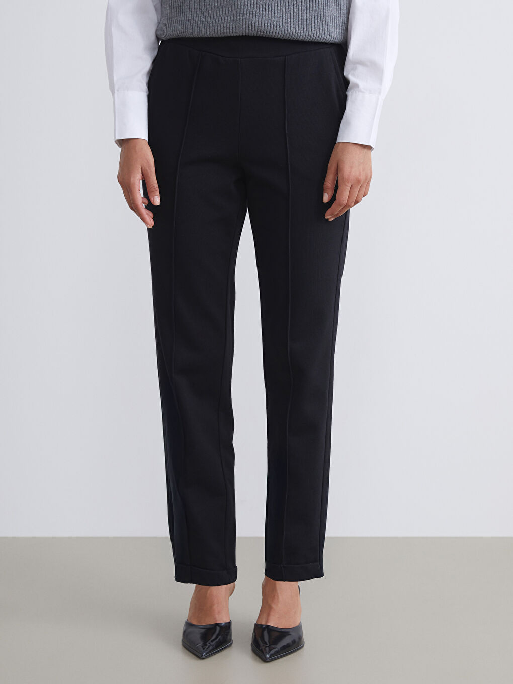 LCW Modest Women's Sweatpants with Elastic Waist -W5DH91Z8-CVL