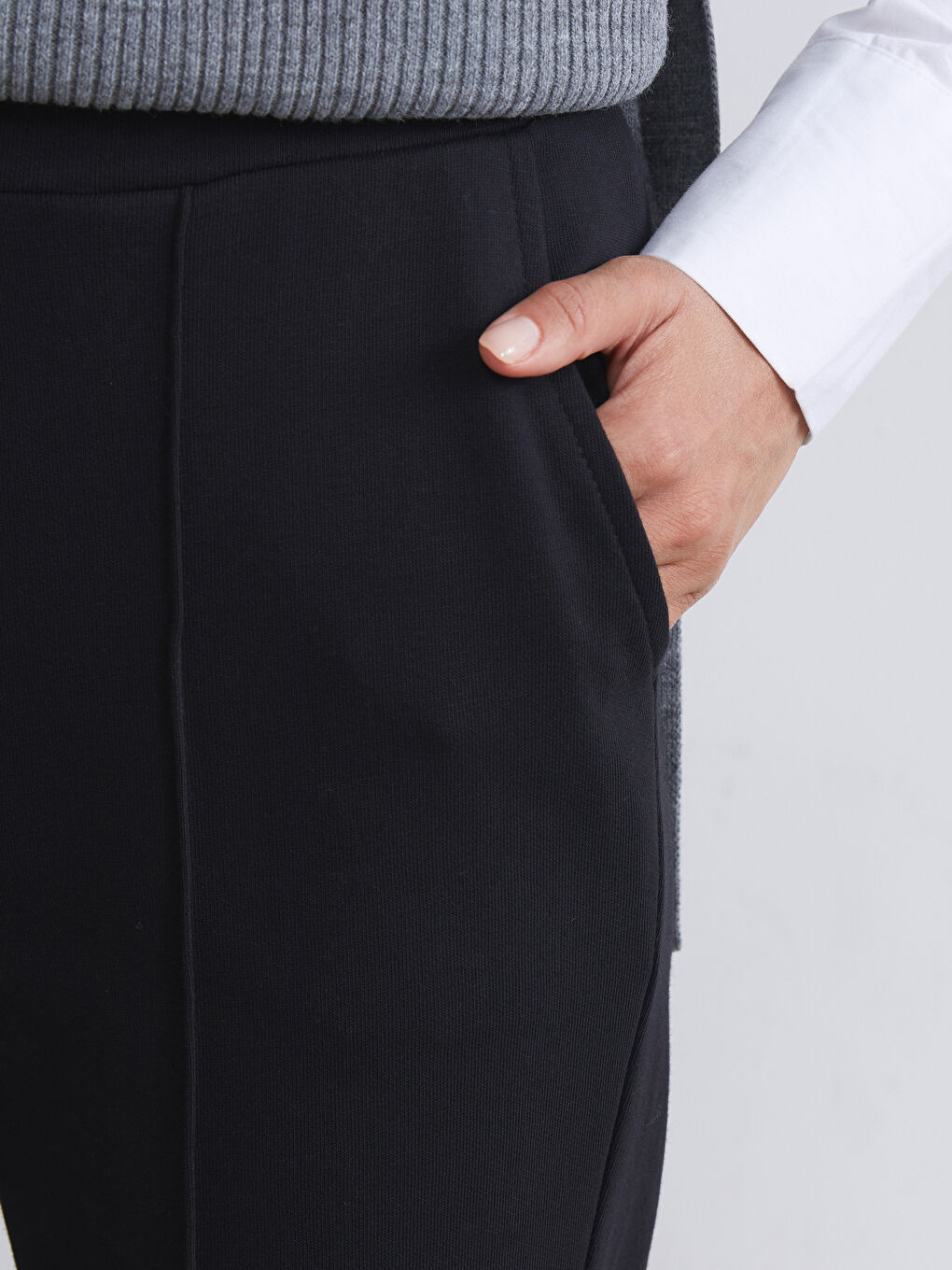 LCW Modest Women's Sweatpants with Elastic Waist -W5DH91Z8-CVL