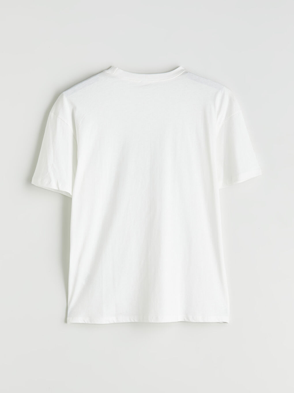 Beyaz Bisiklet Yaka İstanbul Baskılı Kadın Tişört-6