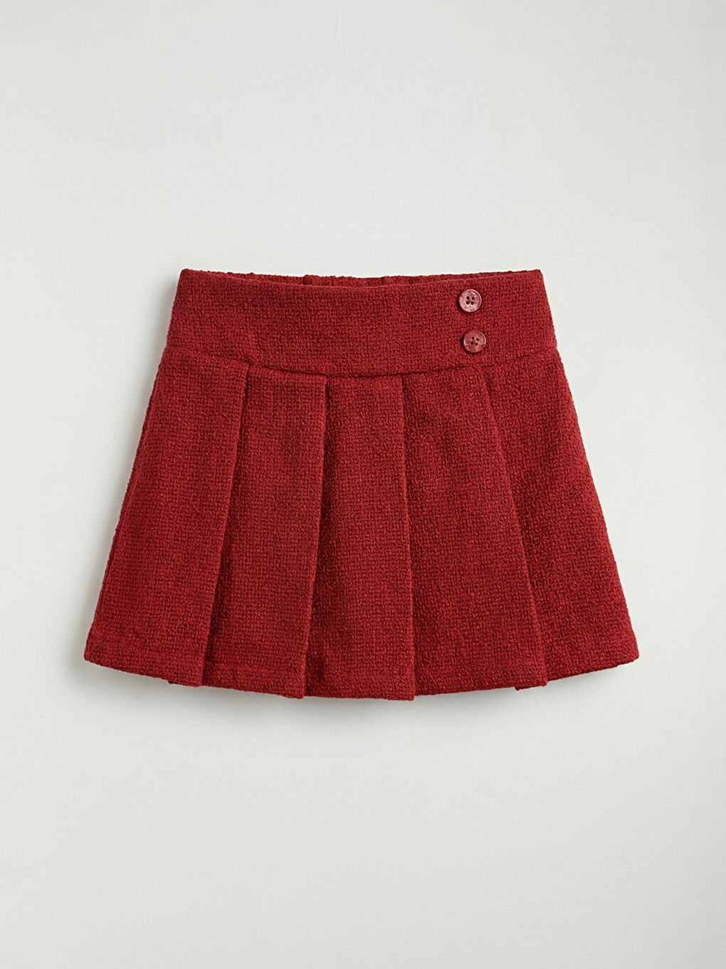 Short superposé ROUGE Fille