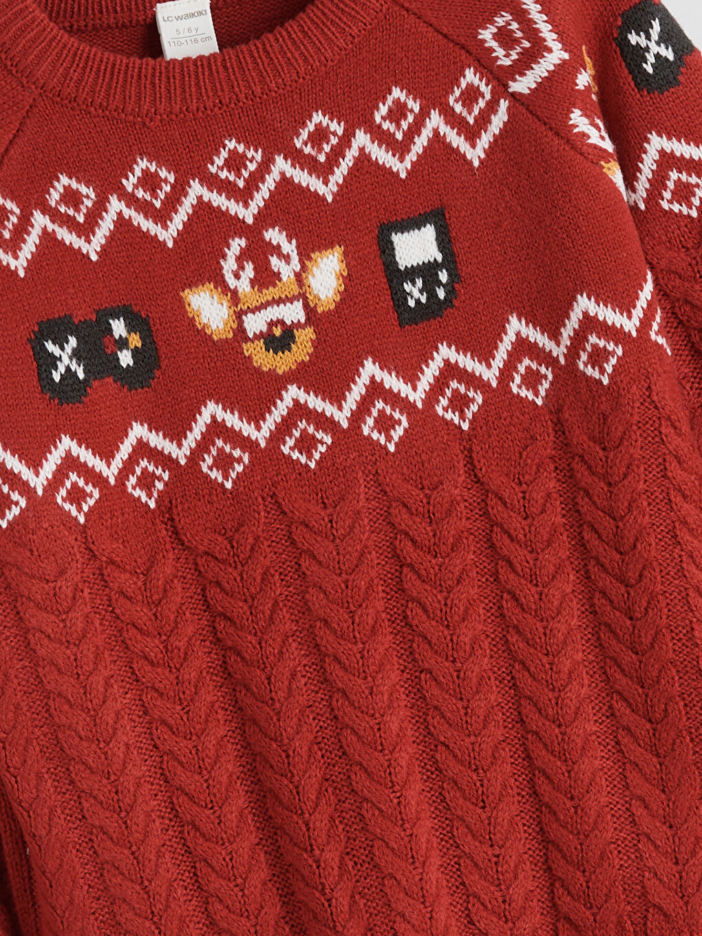 Baby Boy RED Sweater-1