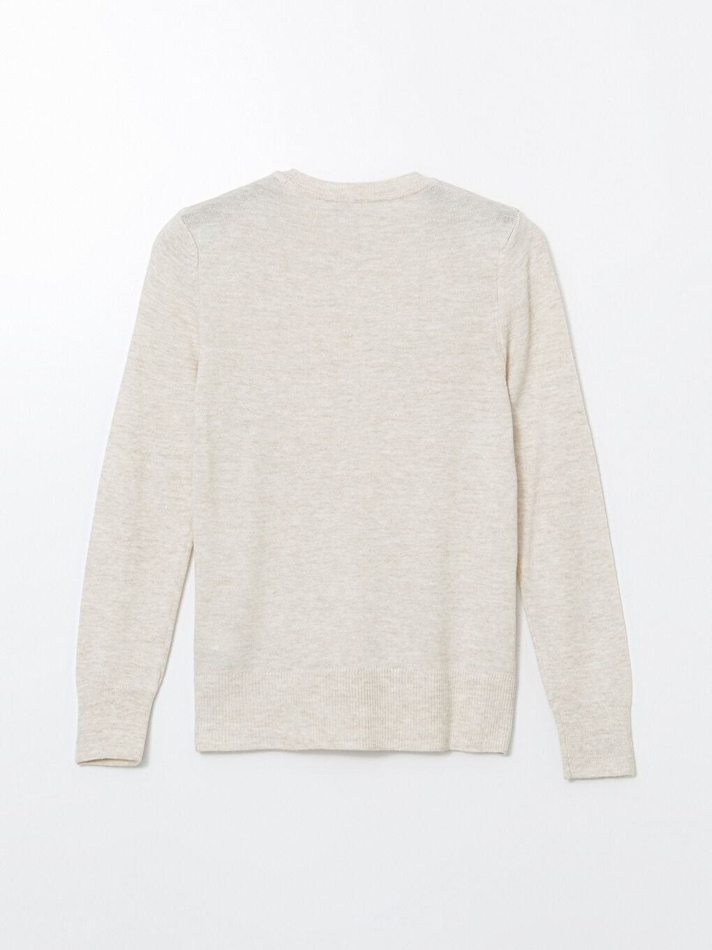 Crew Neck Women's Knitwear Sweater-9