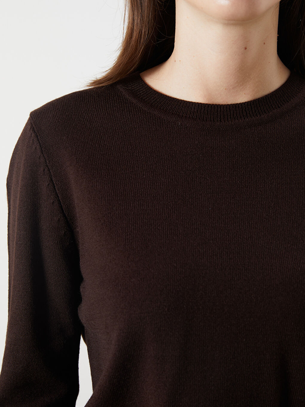 LCW Comfort Crew Neck Women's Knitwear Sweater -W5DJ07Z8-H5F