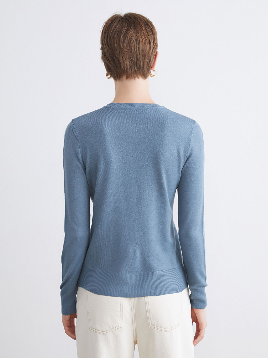LCW Comfort Crew Neck Women's Knitwear Sweater -W5DJ07Z8-VX7