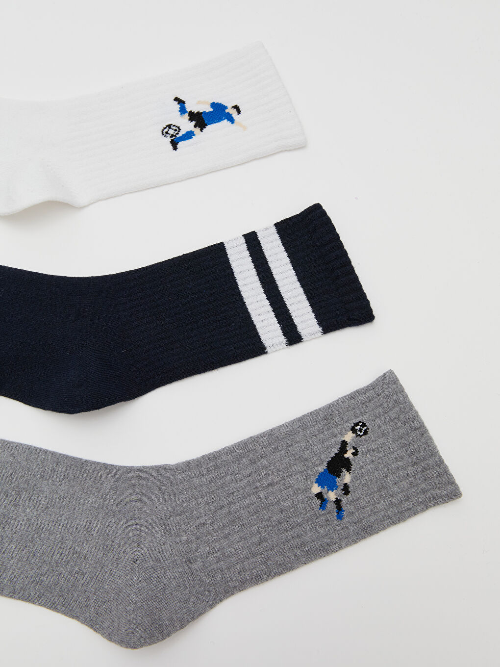 Karışık Erkek Çocuk Soket Çorap 5'li-1