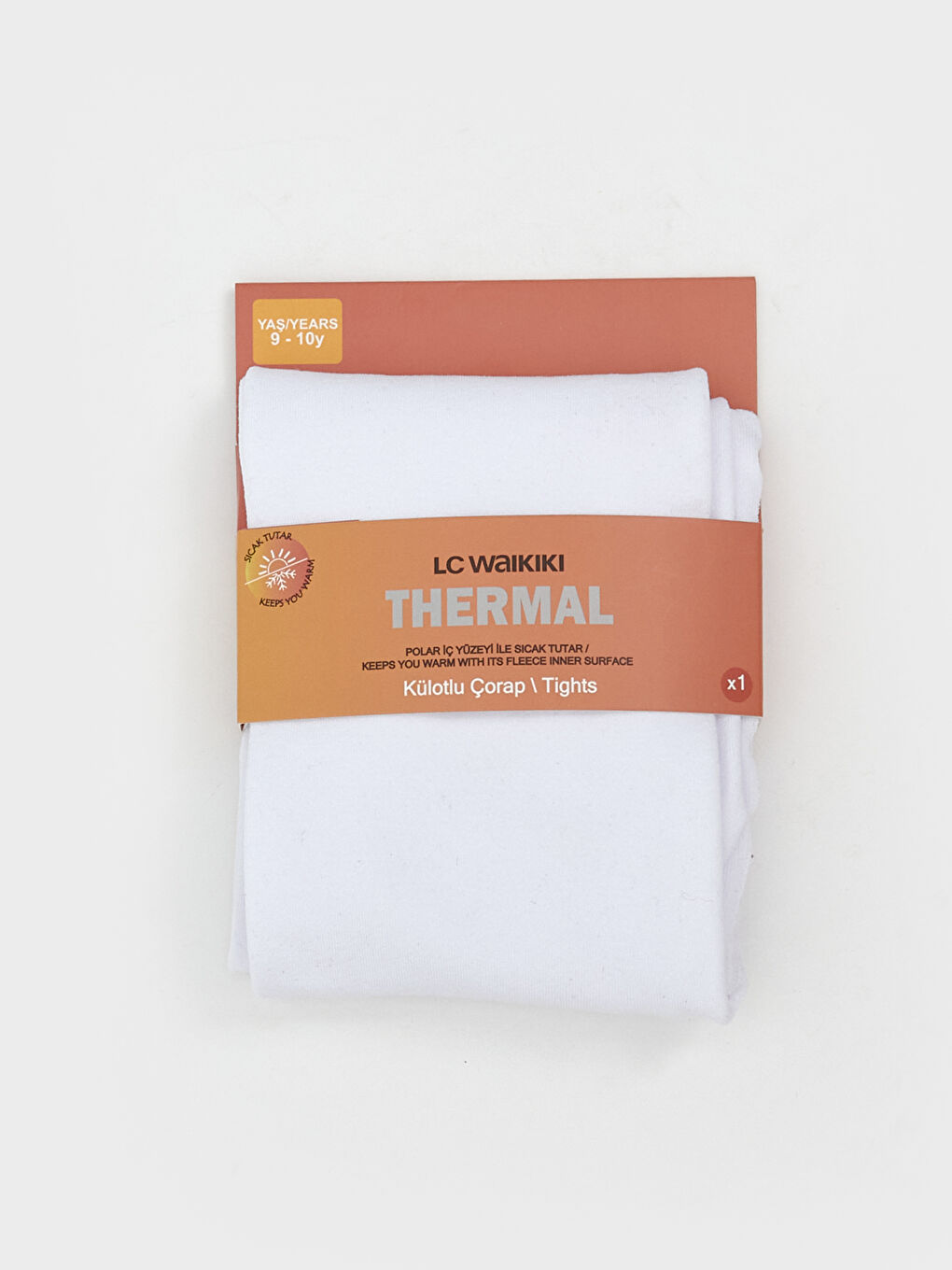 Basic Girls' Thermal Tights-1