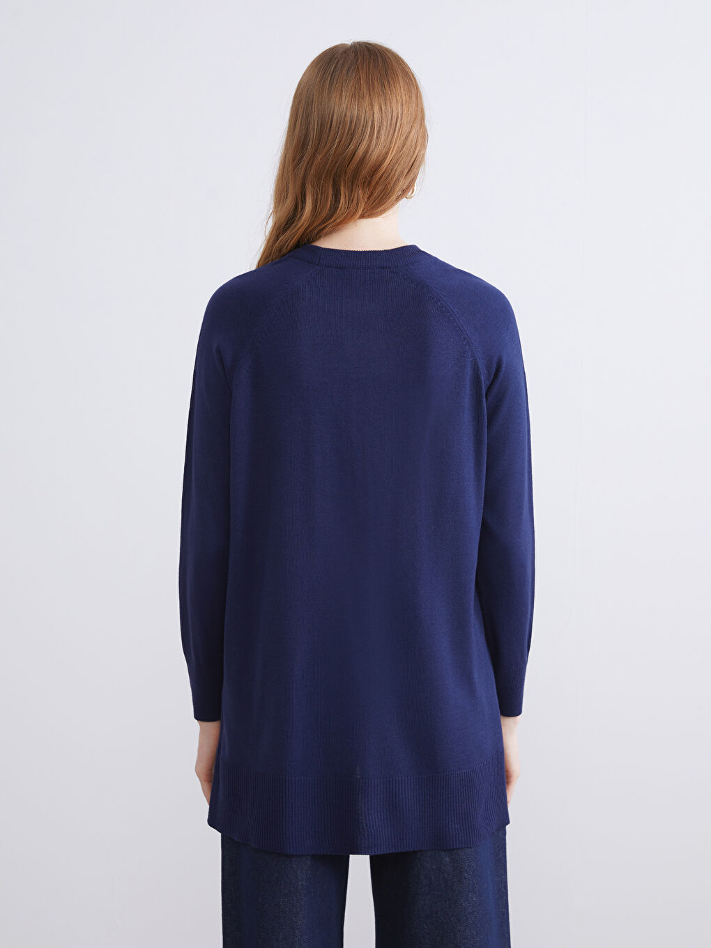 Crew Neck Women's Knitwear Sweater-5