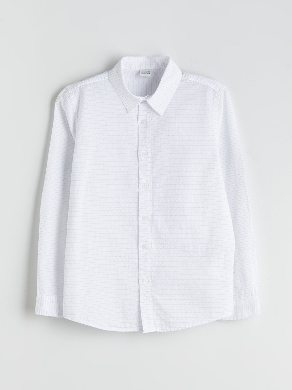 Ekru Dokulu Erkek Çocuk Gömlek Ceket-1