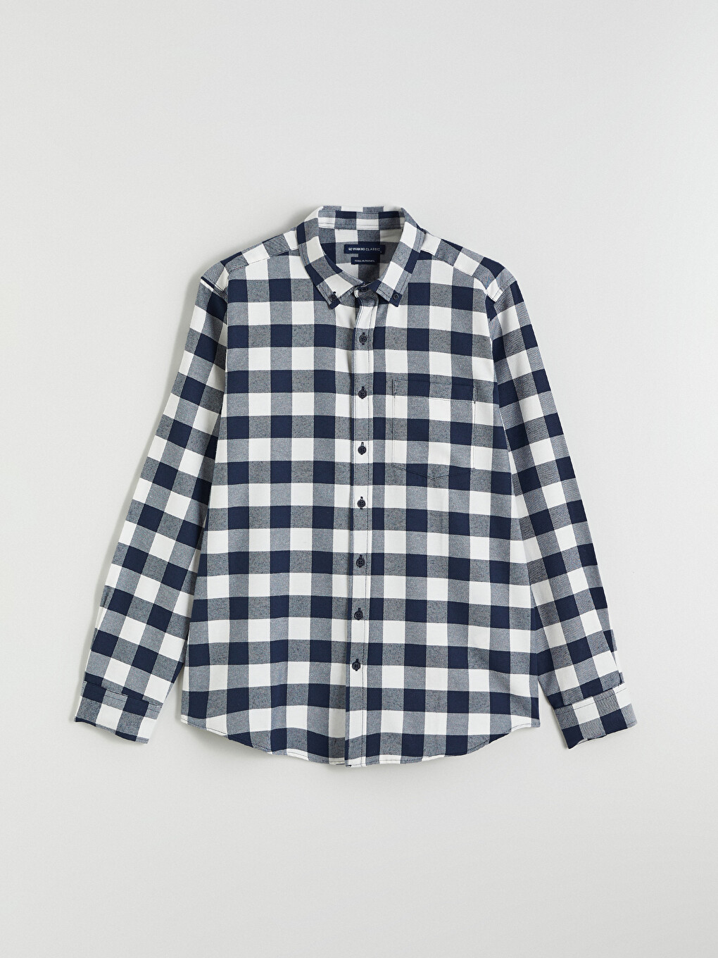 Ekru Regular Fit Ekose Gabardin Erkek Gömlek-4