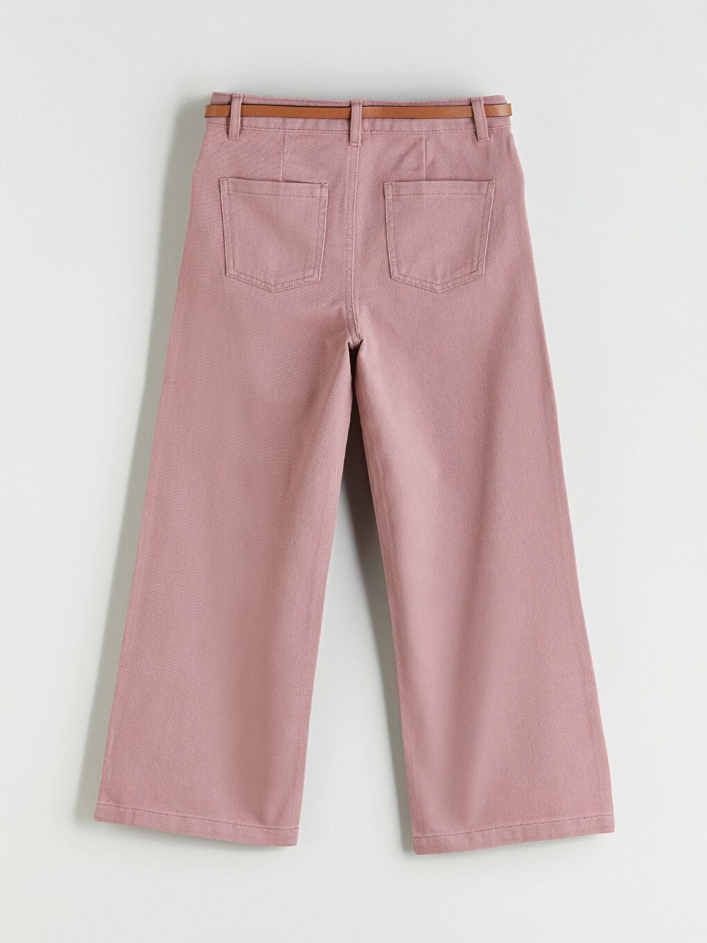 Wideleg Girl's Trousers-3
