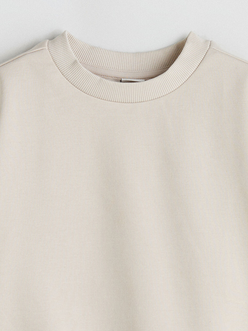 Crew Neck Thick Girls' Sweatshirt-1