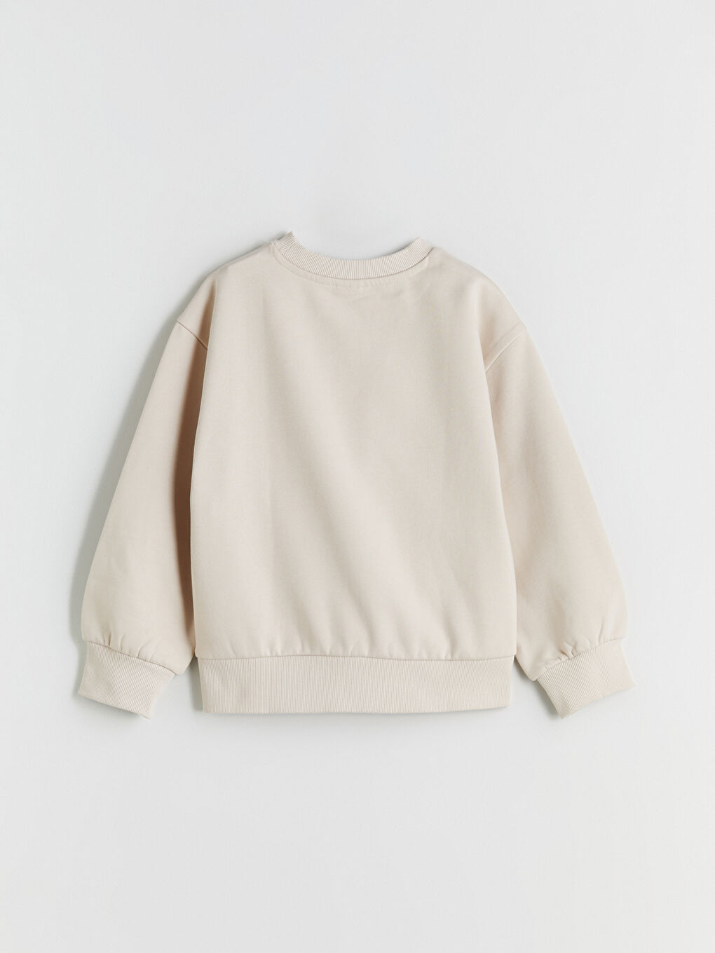 Crew Neck Thick Girls' Sweatshirt-3