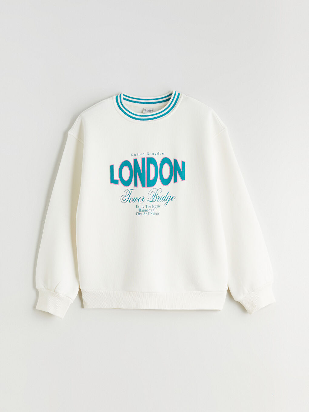 Girl ECRU Sweatshirt-2