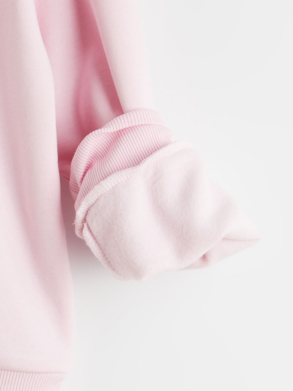 Dukserica sa okruglim izrezom, štampana, za devojčice-1