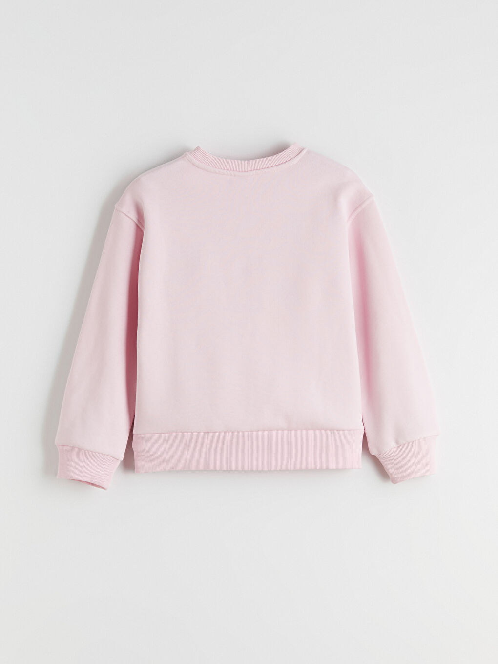 Dukserica sa okruglim izrezom, štampana, za devojčice-2