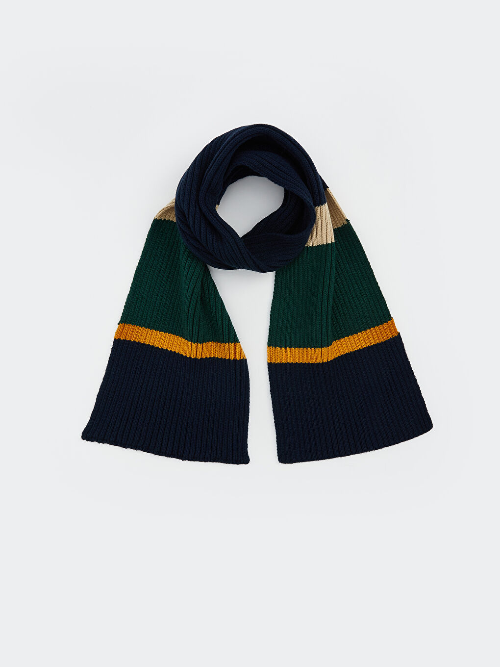 LCW ACCESSORIES Striped Men's Scarf -W5DK78Z4-HFK