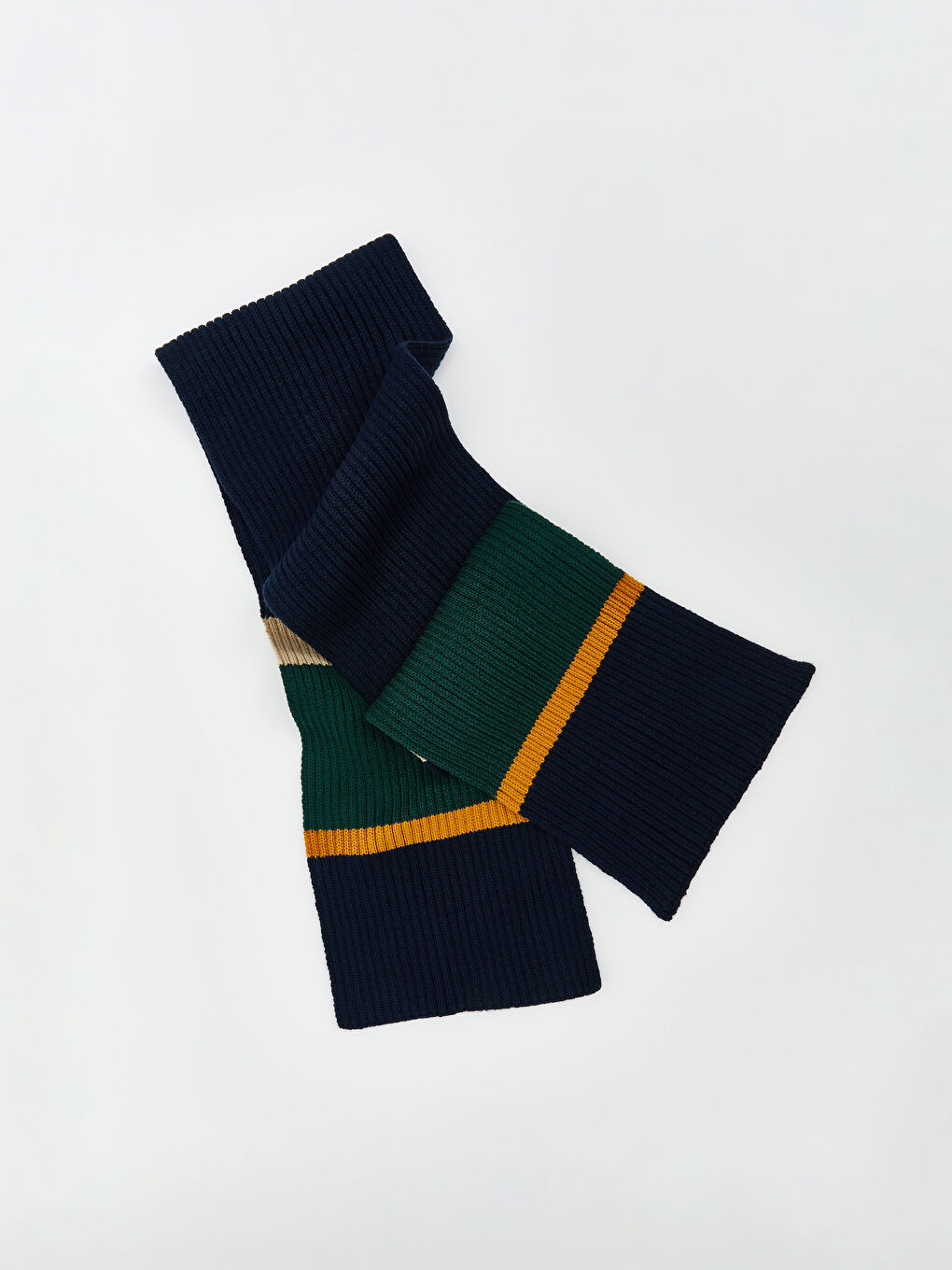 LCW ACCESSORIES Striped Men's Scarf -W5DK78Z4-HFK