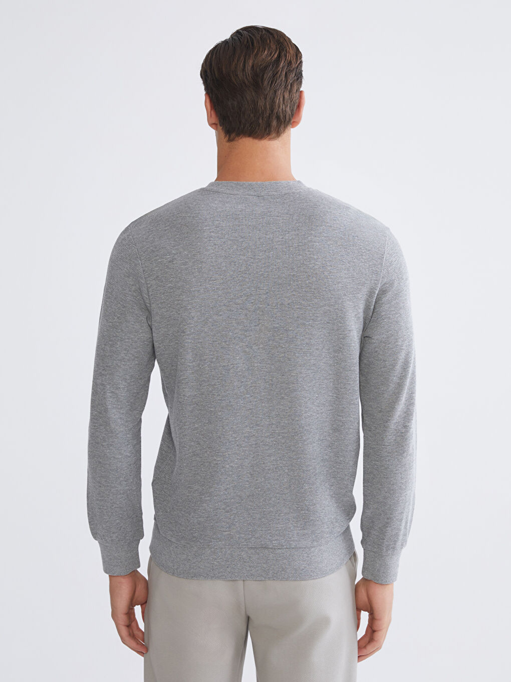 Crew Neck Men's Sweatshirt-3