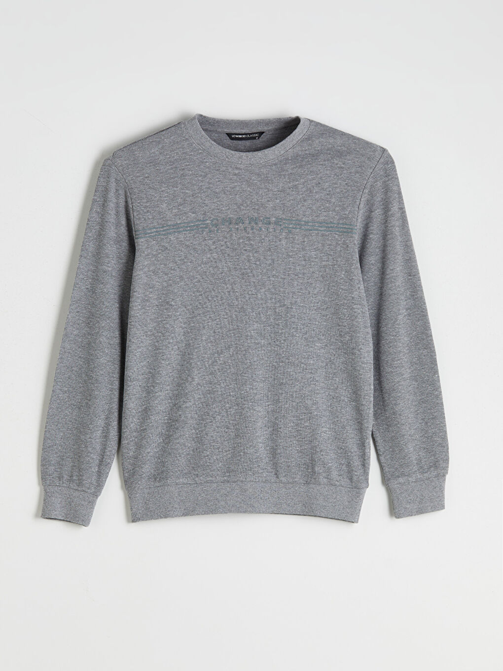Crew Neck Men's Sweatshirt-4