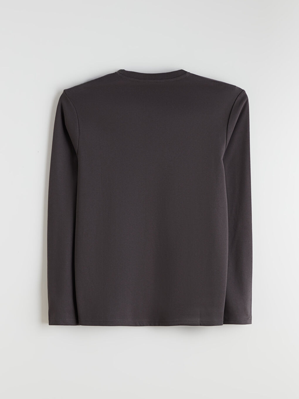 Crew Neck Long Sleeve Printed Men's T-Shirt-5