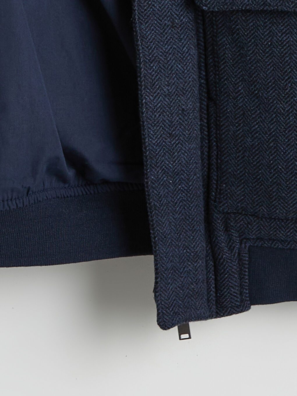 Мужчины Синий Пальто-6