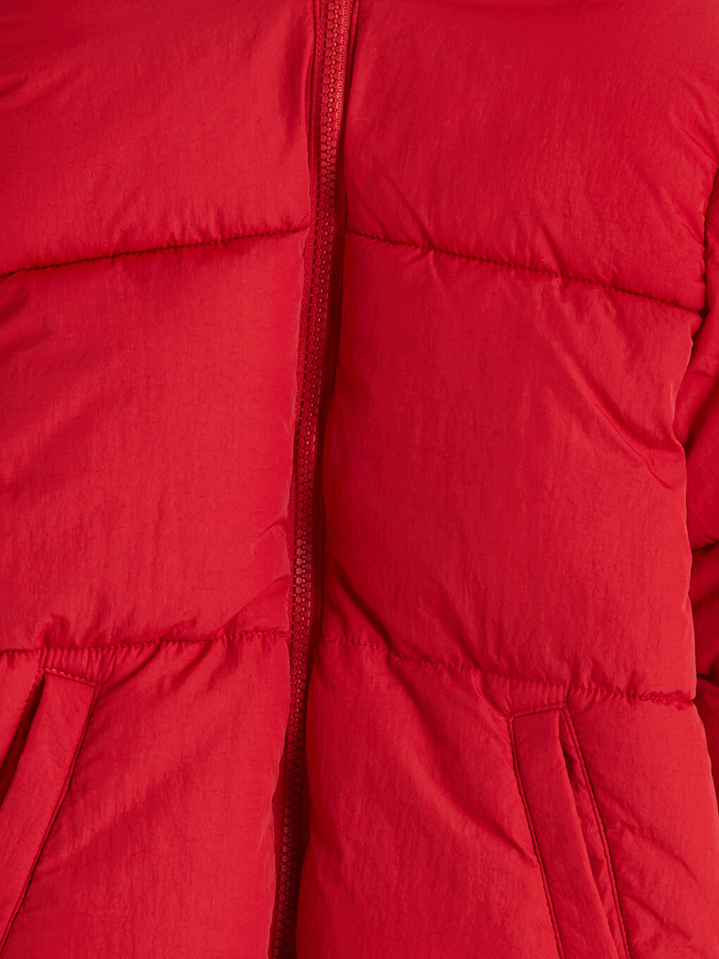 Hooded Girl Puffer-1