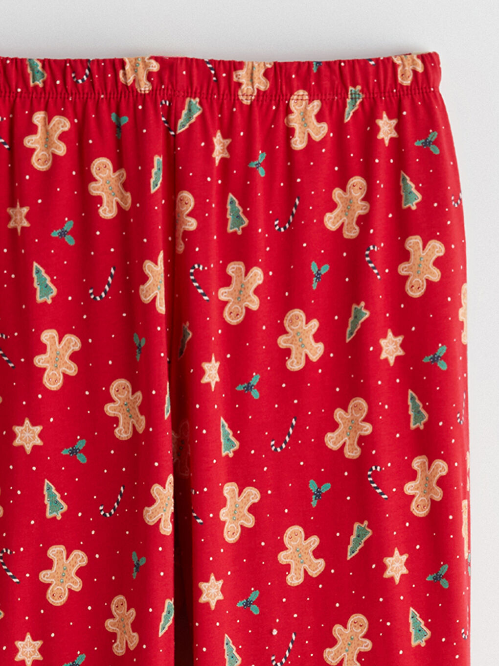 Elasticated Waist New Year Themed Women's Pyjama Bottoms-1