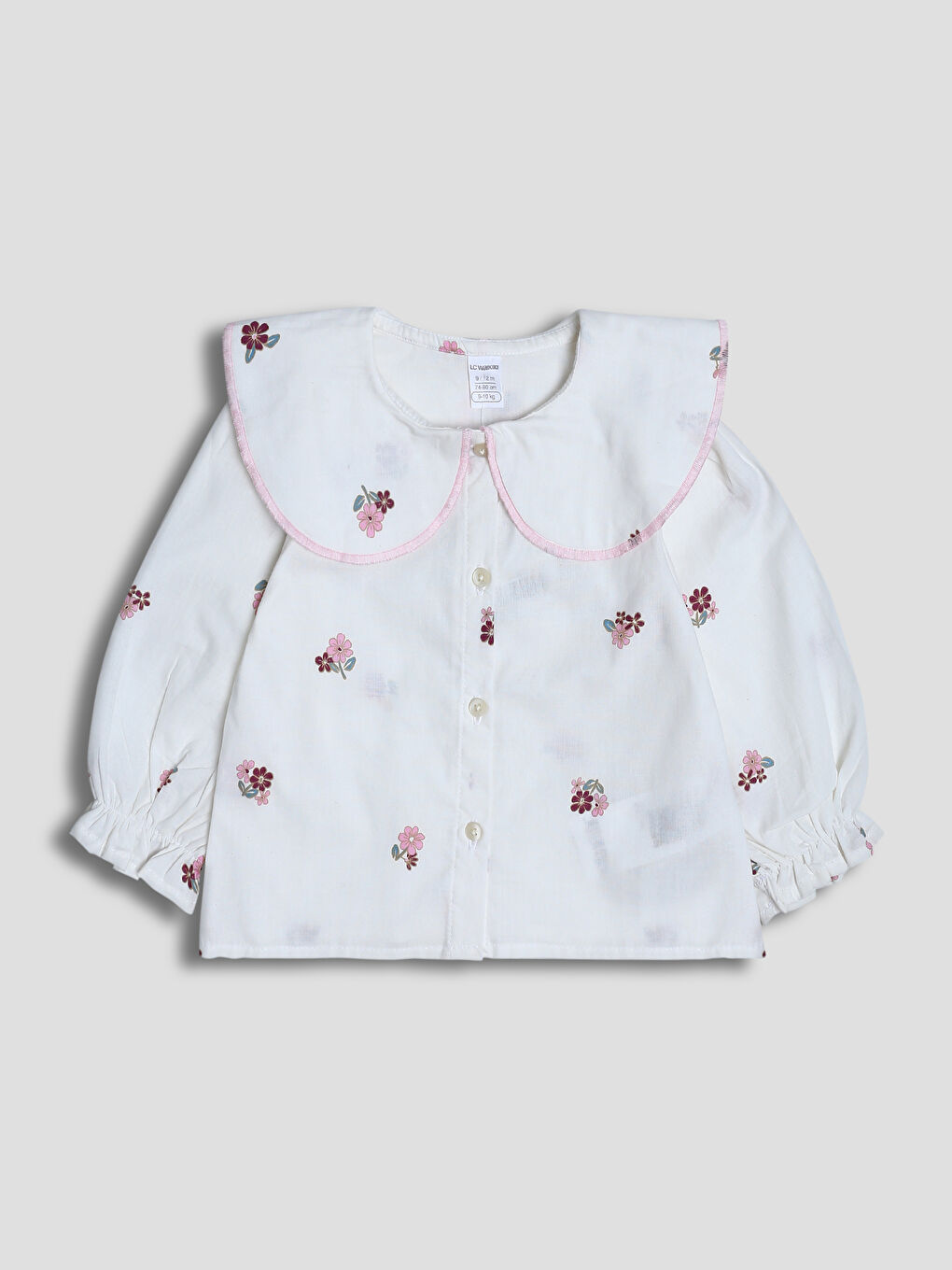 Peter Pan Collar Baby Girls' Shirt
