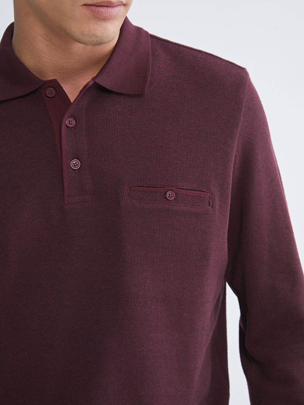 Dukserica sa rolkom i dugim rukavima za muškarce-4