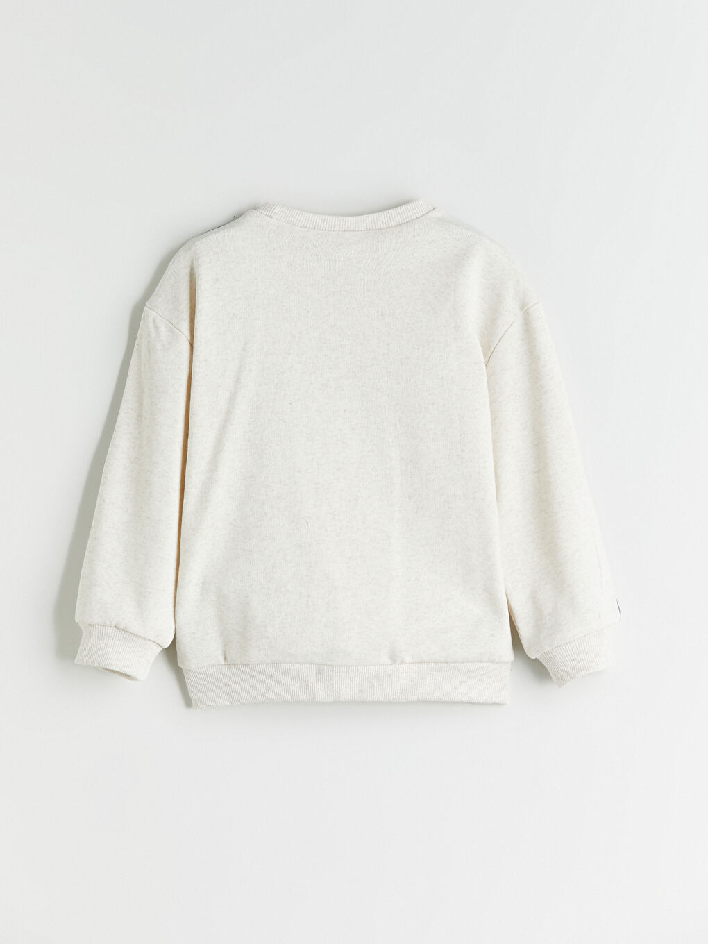 Ekru Chicago Nakışlı Erkek Çocuk Sweatshirt-4