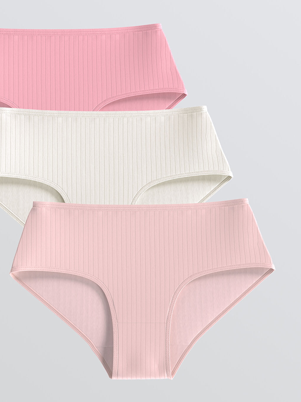 Basic Girls' Knickers 3-pack-2