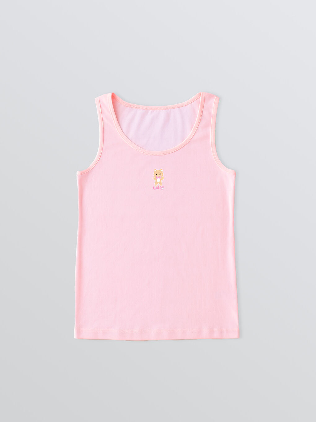 Crew Neck Girls' Tank Tops 2-Pack-1