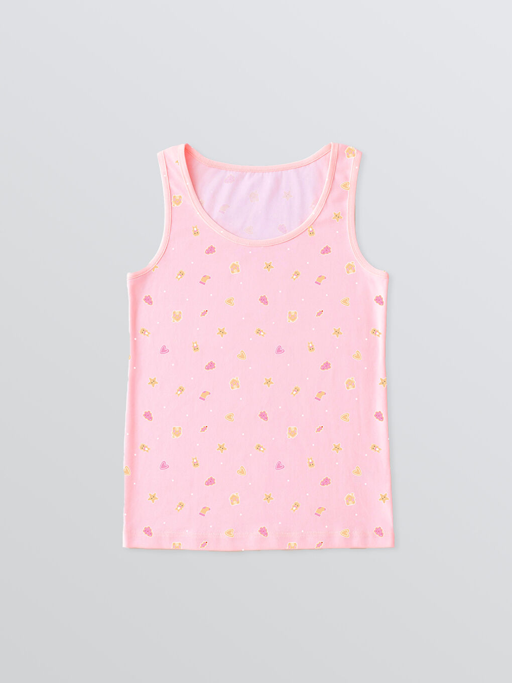 Crew Neck Girls' Tank Tops 2-Pack-2