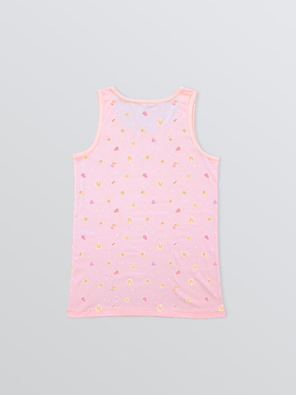 Crew Neck Girls' Tank Tops 2-Pack-3