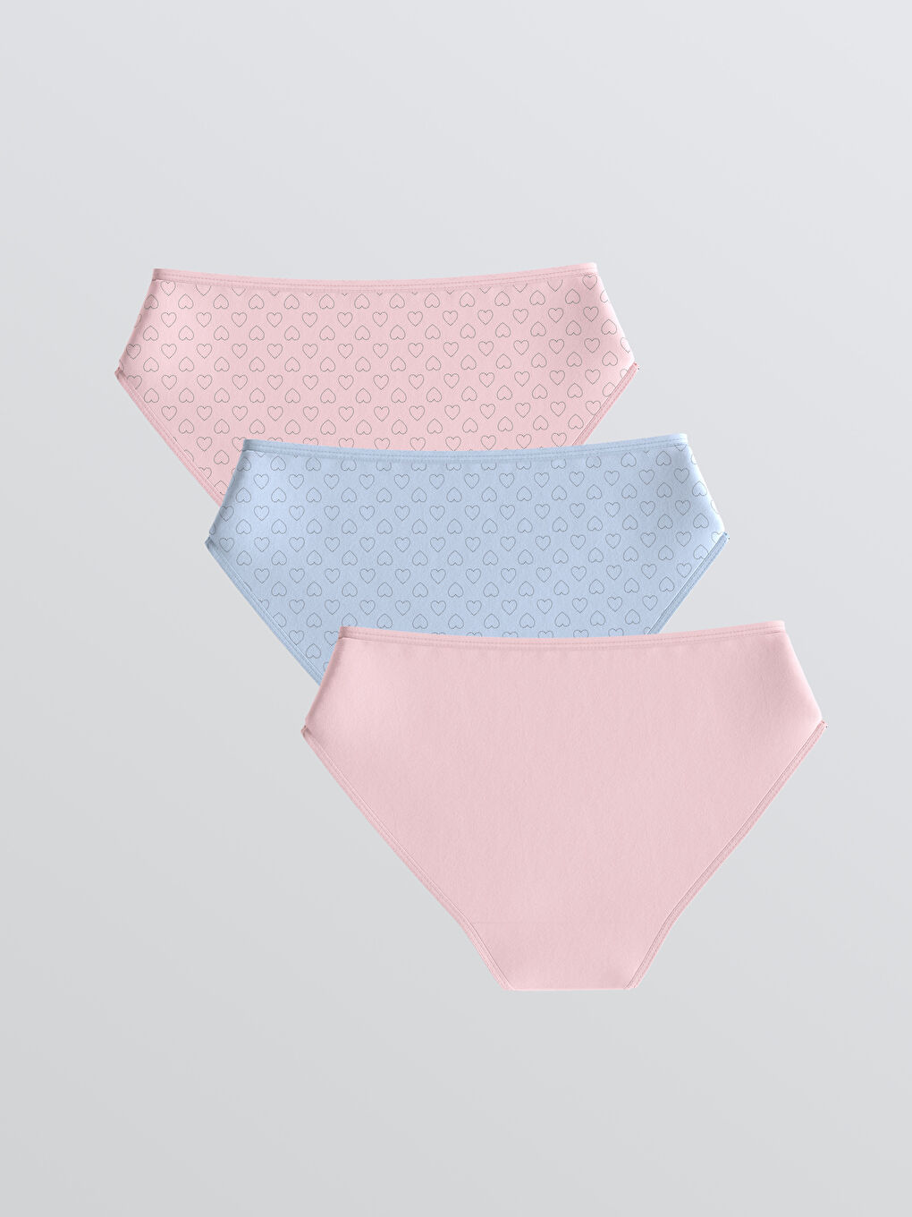 Printed Girl's Panties 3 pcs-1