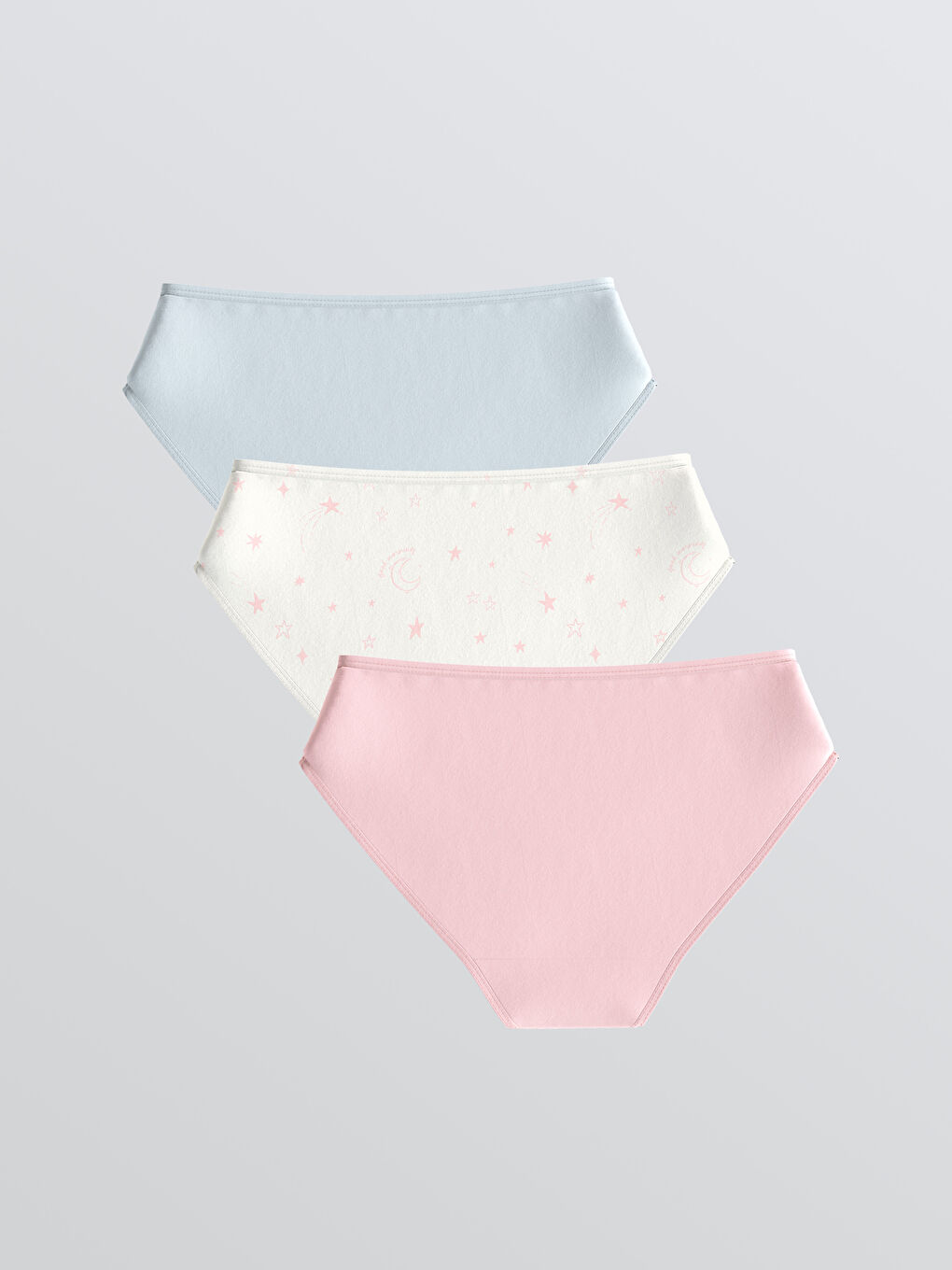 Printed Girl's Panties 3 pcs-1