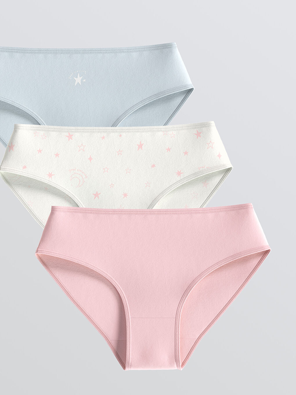 Printed Girl's Panties 3 pcs-2