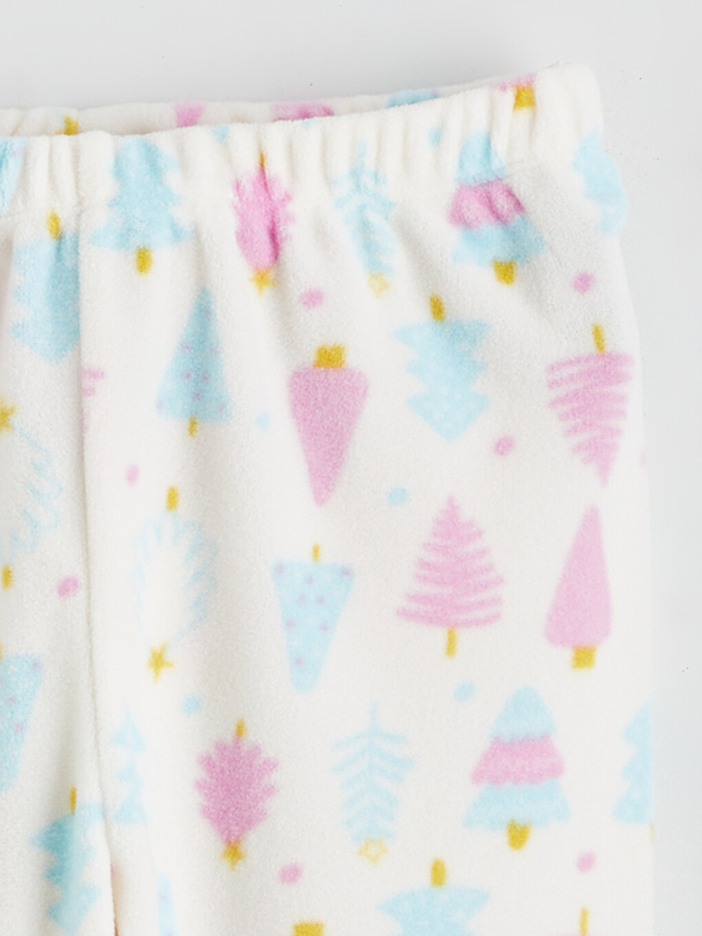 New Year Themed Girls' Fleece Pyjama Set-5