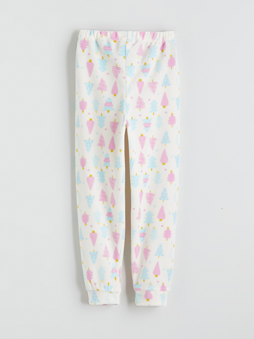 New Year Themed Girls' Fleece Pyjama Set-6