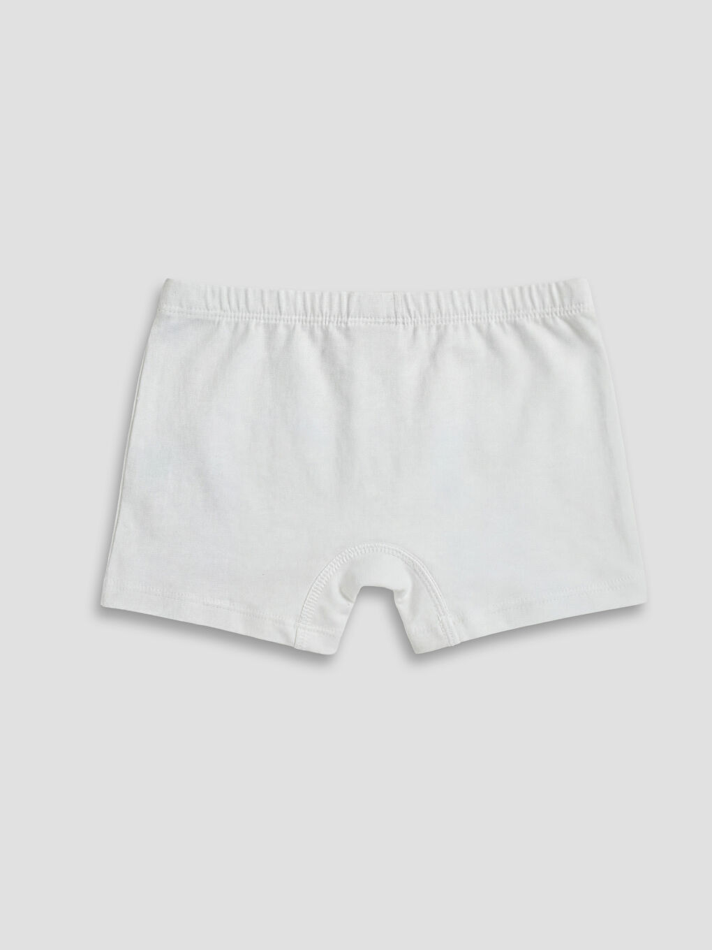 Ekru Baskılı Kız Çocuk Boxer-1