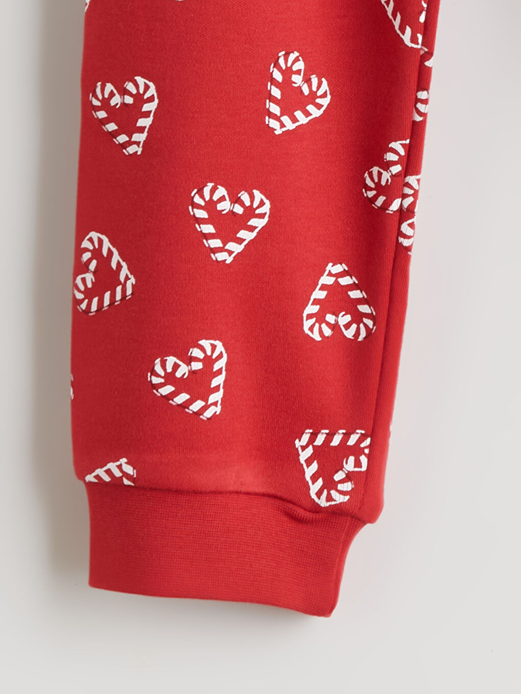 Crew Neck Printed Girls' Pyjama Set-5