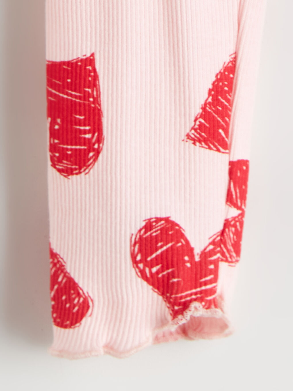 Crew Neck Printed Girls' Pyjama Set-5