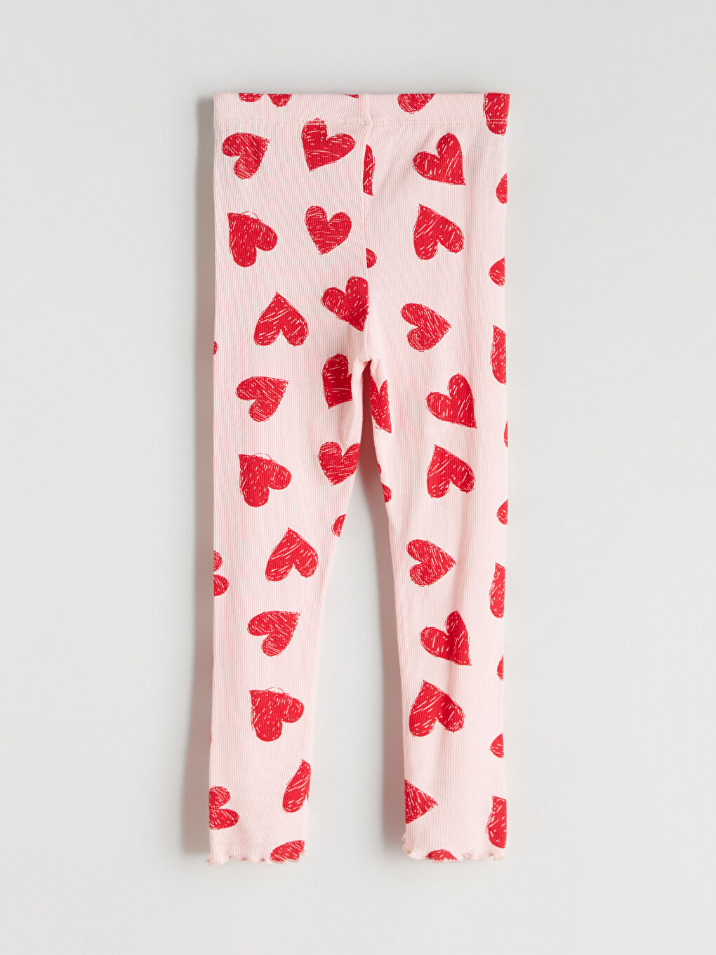 Crew Neck Printed Girls' Pyjama Set-6