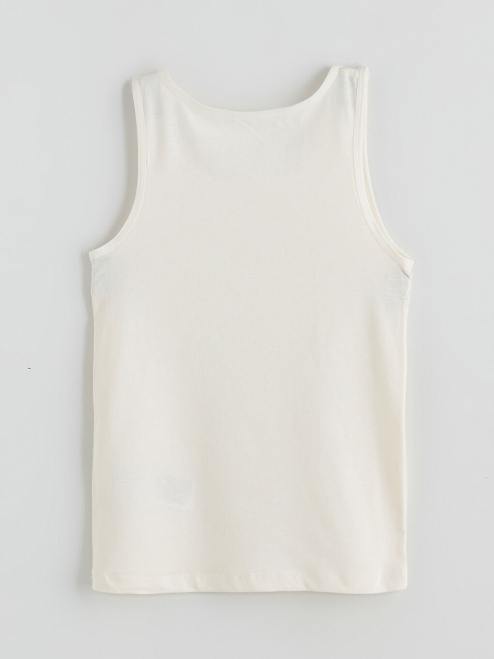 Crew Neck Floral Girls' Vest-1